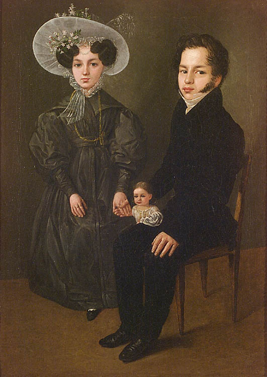 Family Portrait, 1831 by Ignac Schmedla
